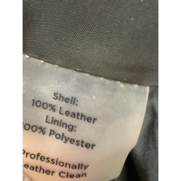 NWT Talbots Petite 14W Dark Olive Green Suede Jacket Zip Up Classic Style - Picture 10 of 10